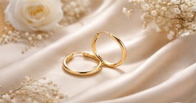 Proč jsou zlaté kruhové náušnice nadčasová klasika