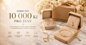 Dárky do 10 000 Kč pro ženy: Jak vybrat zlatý šperk, který udělá radost?