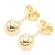 Zlaté náušnice pecky