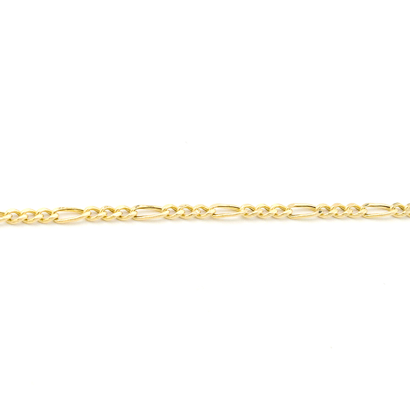Zlatý náramek Figaro 1,20g