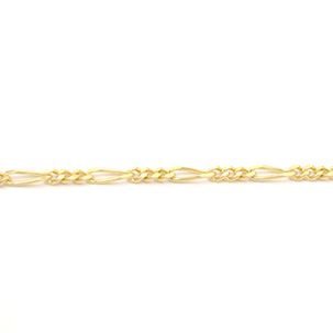 Zlatý náramek Figaro 2,45g