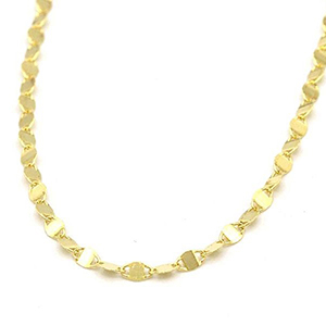 Zlatý řetízek Anker zdobený 1,25g