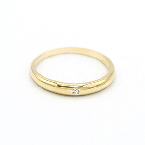 Zlatý prsten se zirkonem 1,08g