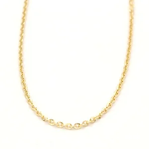 Zlatý řetízek Anker zdobený 3,85g