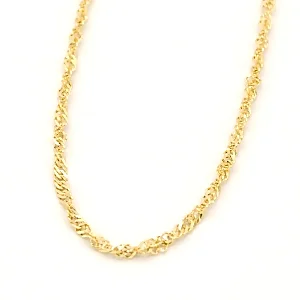 Zlatý řetízek Singapore 2,25g