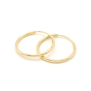 Zlaté náušnice kruhy 1,30g