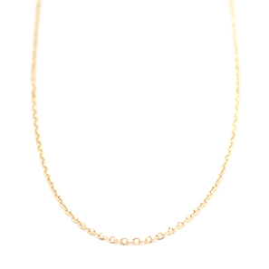Zlatý řetízek Anker jemný v lesklém vzhledu 1,25g