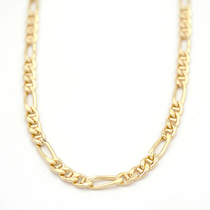 Zlatý řetízek Figaro zdobený 7,15g