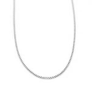 Řetízek z bílého zlata, jemná Venezia 1,28g