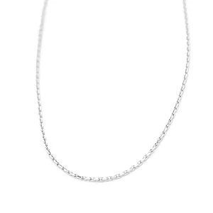Řetízek z bílého zlata Anker 1,10g