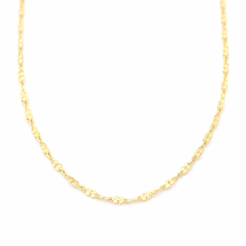 Zlatý řetízek Anker jemný zdobený 0,95g