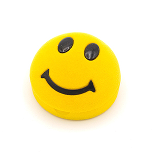 Krabička smile žlutý sametový