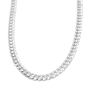 Řetízek z bílého zlata Pancer broušený 10,10g