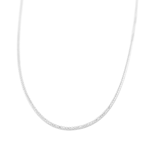 Řetízek z bílého zlata Spiga 1,24g