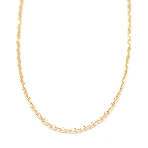 Zlatý řetízek Anker zdobený v lesklém vzhledu 2,35g