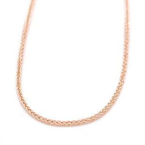 Řetízek z růžového zlata Spiga 1,65g