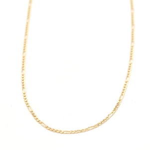 Zlatý řetízek Figaro jemný 1,60g