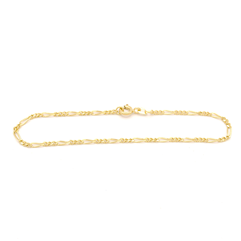 Zlatý náramek Figaro 2,45g