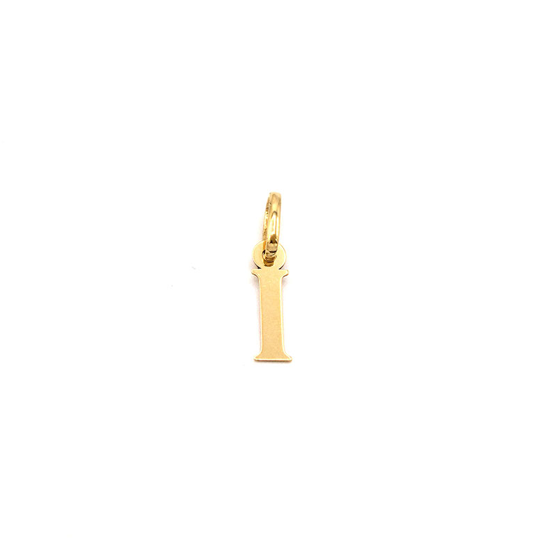 Zlatý přívěsek písmeno I 0,20g