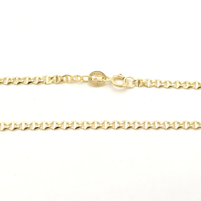 Zlatý řetízek Marina zdobená 3,00g