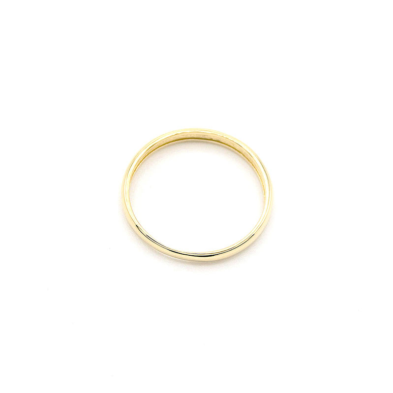 Zlatý prsten kroužek hladký 1,50g