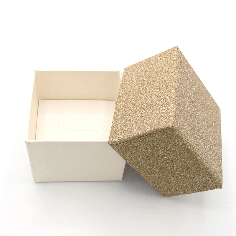 Krabička na šperky zlatá lesklá