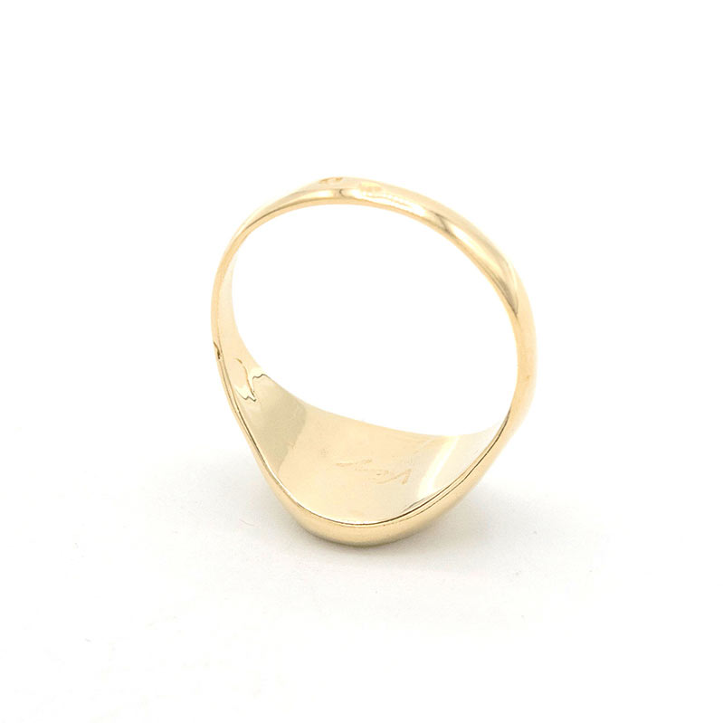 Zlatý pánský prsten hladký 6,35g