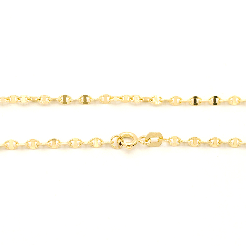 Zlatý řetízek Anker zdobený Marinou 4,08g