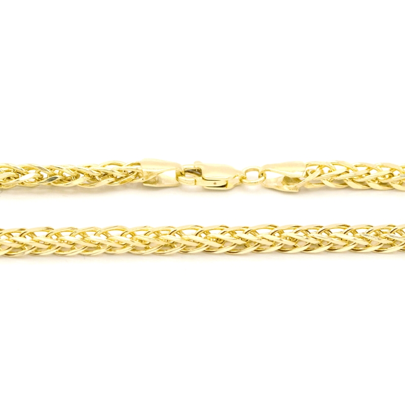 Zlatý řetízek fox liščí ocas hrubý 10,40g