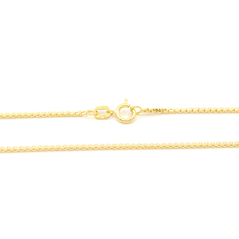 Zlatý řetízek lanko zdobené proplétané 2,15g