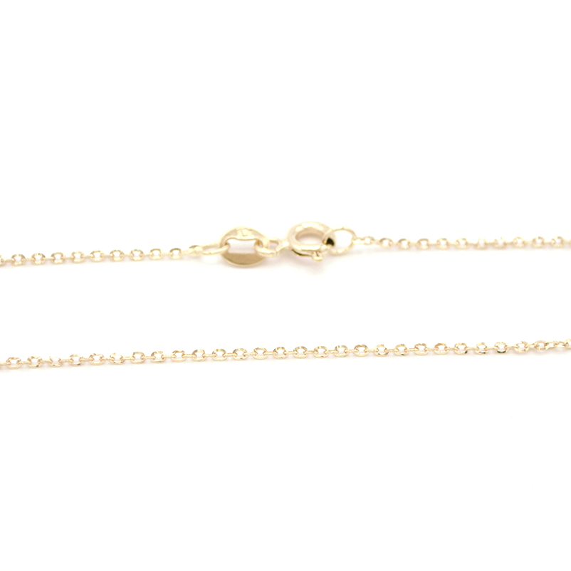 Zlatý řetízek Anker jemný v lesklém vzhledu 1,36g
