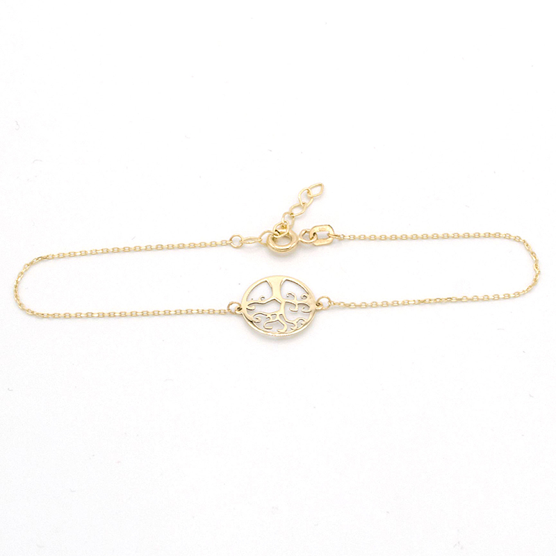 Zlatý náramek strom života 0,75g