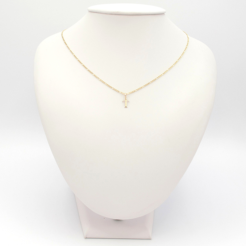 Zlatý přívěsek písmeno T 0,20g