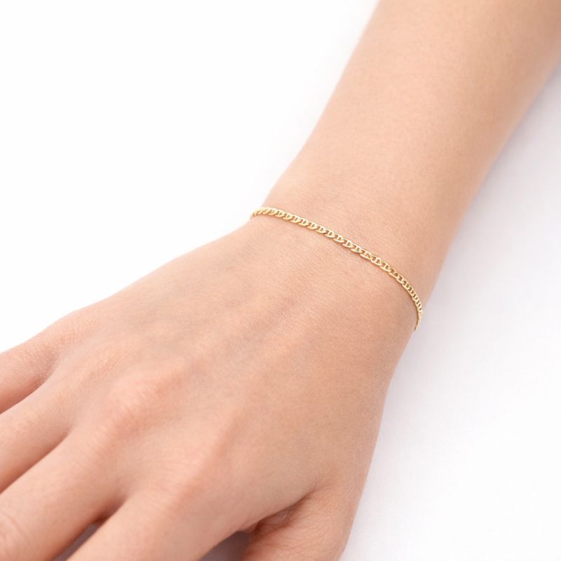 Zlatý náramek Marina zdobená