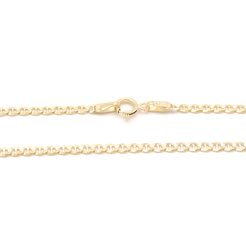 Zlatý řetízek Marina zdobená 3,75g