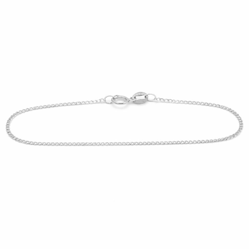 Náramek z bílého zlata Pancer broušený 0,65g