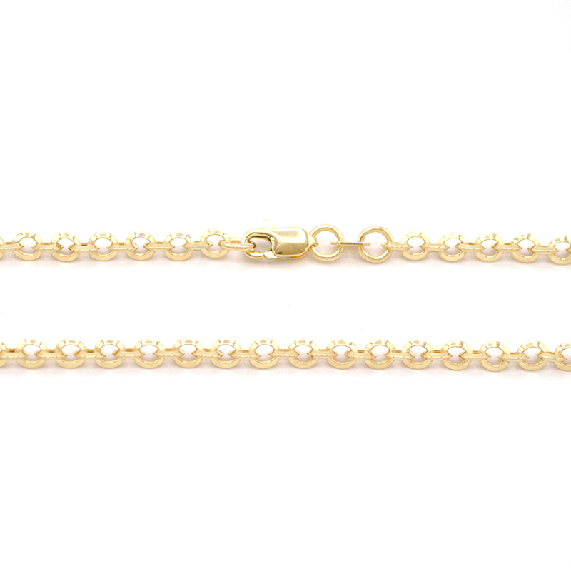 Zlatý řetízek Anker zdobený v lesklém vzhledu 4,05g