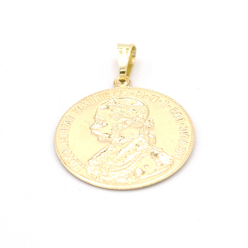 Zlatý přívěsek František Josef I. 1,28g