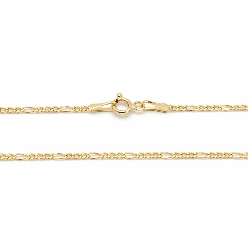 Zlatý řetízek Figaro 1,15g