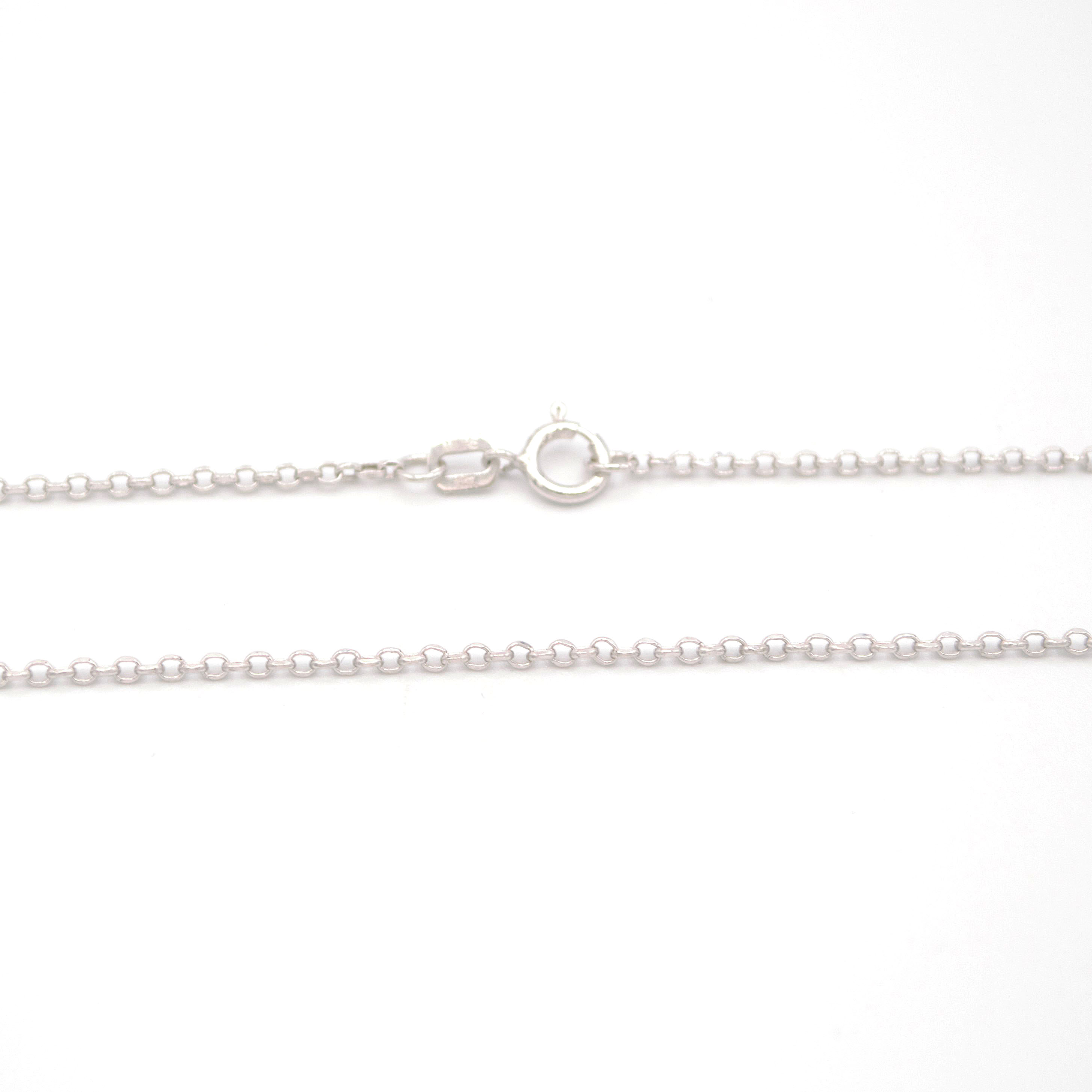 Řetízek z bílého zlata Anker jemný 1,10g