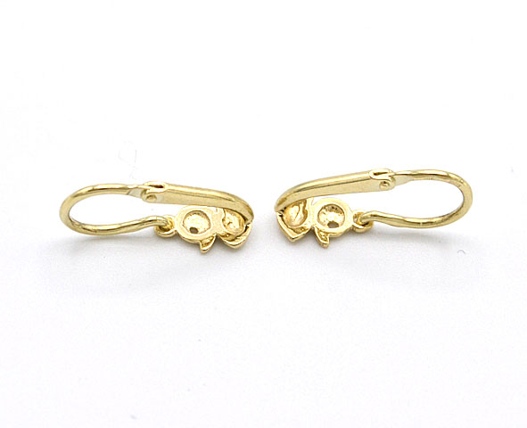 Zlaté dětské náušnice kačenky 0,80g