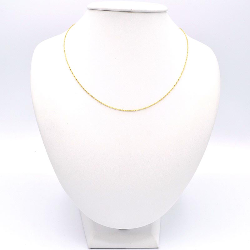 Zlatý řetízek Anker jemný 1,30g 