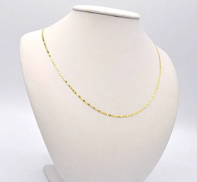 Zlatý řetízek Valentina hladká 1,40g