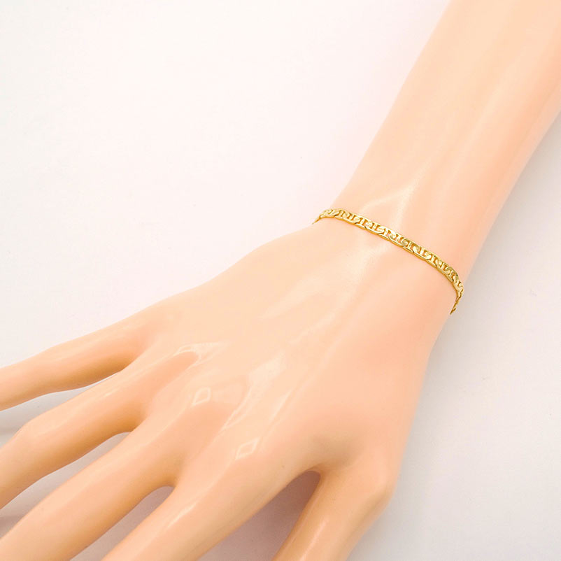 Zlatý náramek Marina hrubá 1,95g 