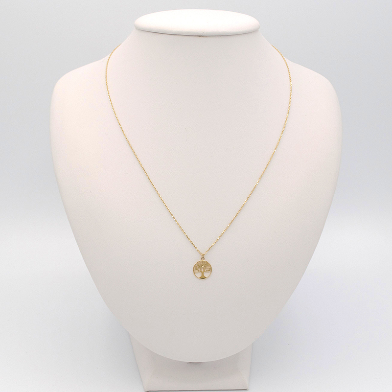 Zlatý řetízek s přívěskem strom života 1,75g