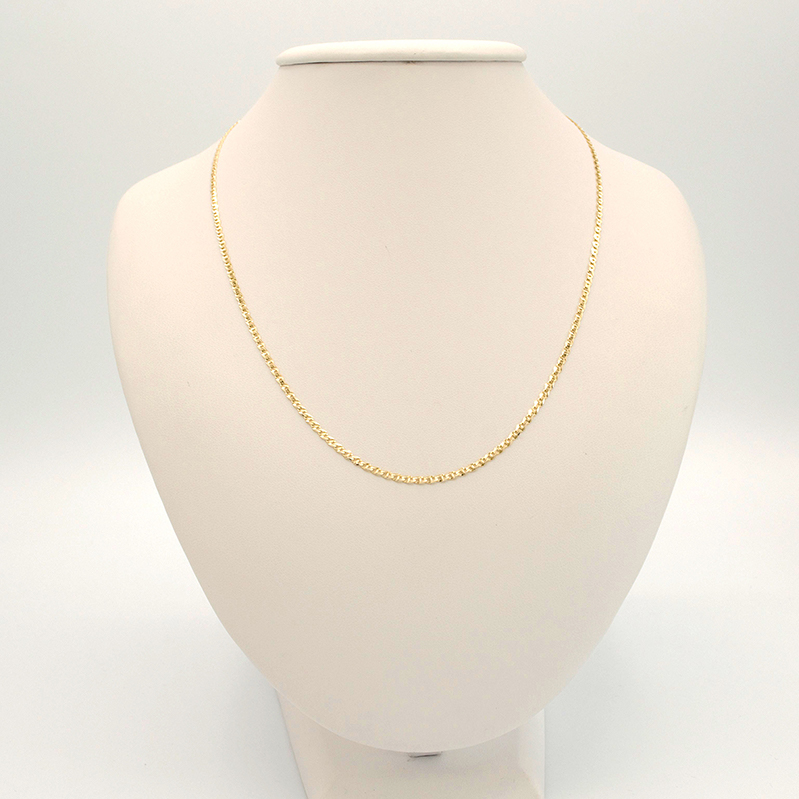 Zlatý řetízek Marina zdobená 3,05g