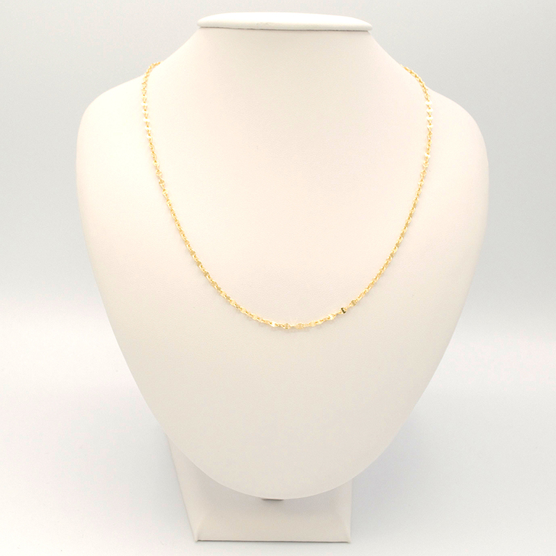 Zlatý řetízek Anker zdobený Marinou 4,08g