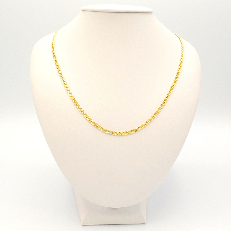 Zlatý řetízek Rombo zdobený 6,03g