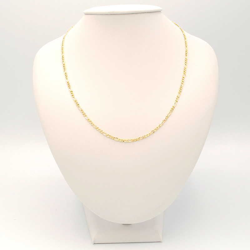 Zlatý řetízek Figaro broušený 1,90g 