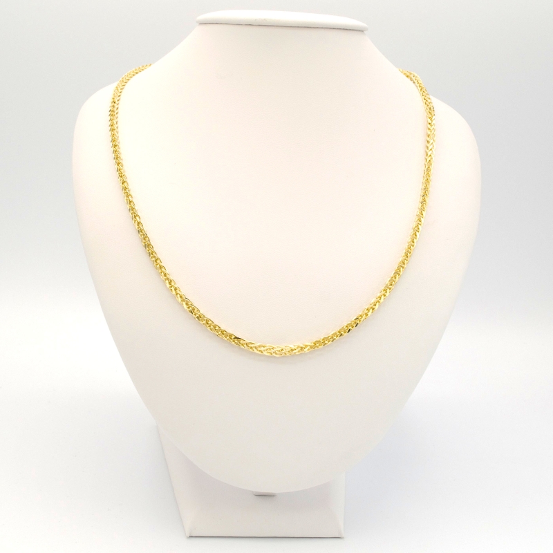 Zlatý řetízek fox liščí ocas hrubý 10,40g